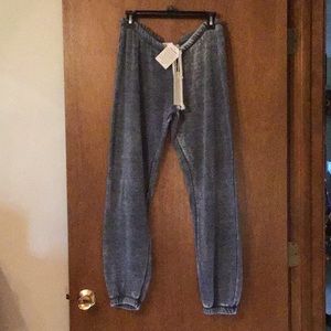 Ocean Drive Burnt Out Sweat Pants Size Large